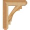 Ekena Millwork Merced Craftsman Rough Sawn Bracket, Western Red Cedar, 4"W x 18"D x 22"H BKT04X18X22MRC04RWR - alternate 4